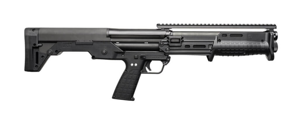 KelTec KS7 compact bullpup pump-action shotgun right side view