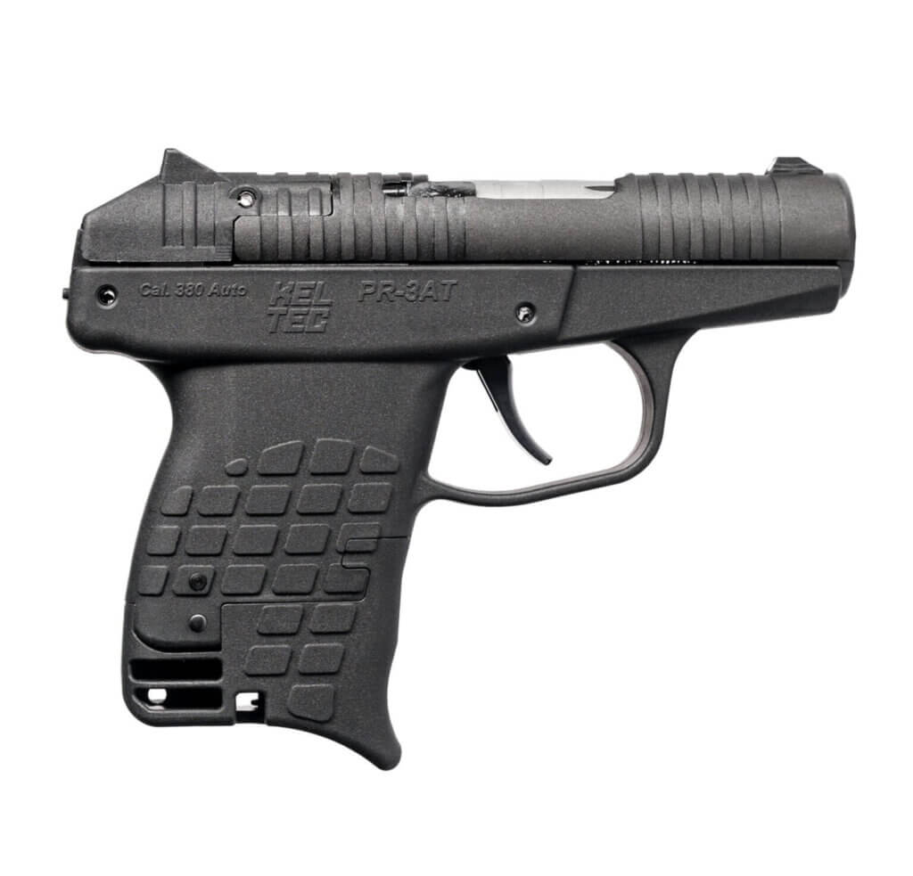 KelTec PR-3AT .380 ACP rotary barrel pistol right side view